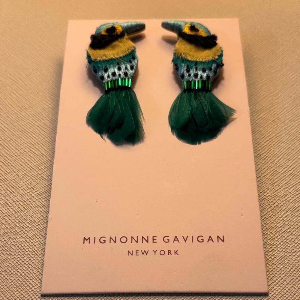 Mignonne Gavigan Woodpecker Bird Earrings